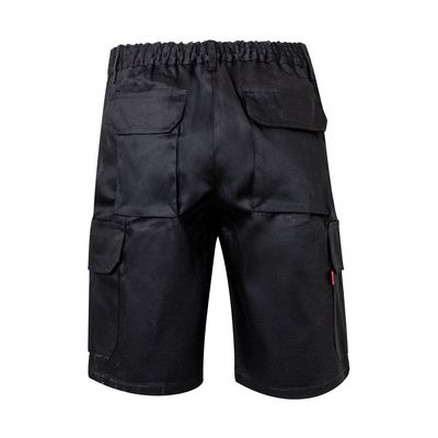 Bermudas multibolsillos de sarga