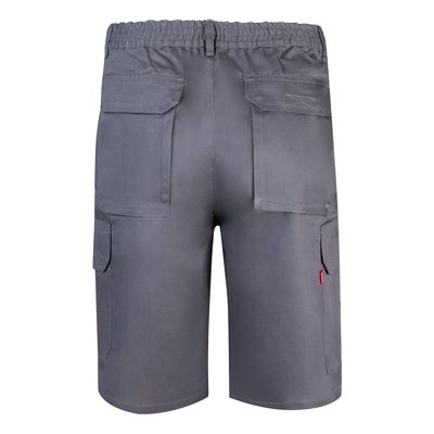 Bermudas multibolsillos de sarga