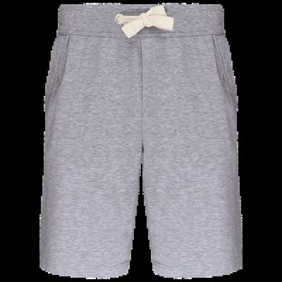 Bermuda unisex de felpa Oxford Grey L