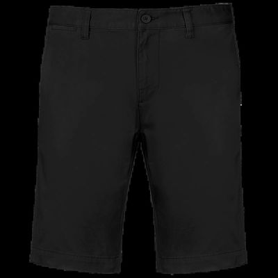 Bermuda chino hombre algodón Black 46 Fr