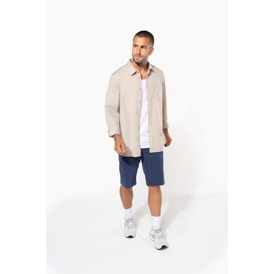 Bermuda chino hombre algodón