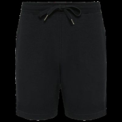 Bermuda felpa eco-responsable hombre Black Xs