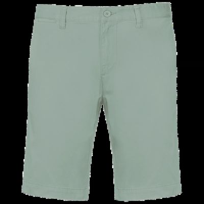 Bermuda chino hombre algodón Sage 38 Fr