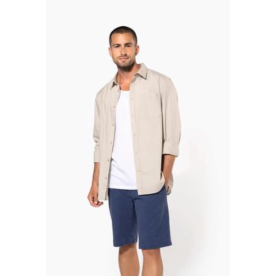 Bermuda chino hombre algodón