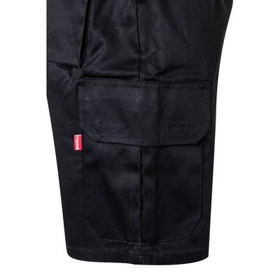 Bermudas multibolsillos de sarga