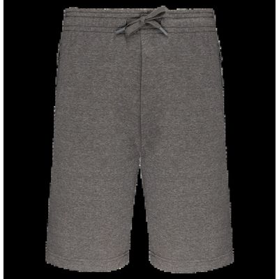 Bermuda de felpa Unisex Grey Heather Xl
