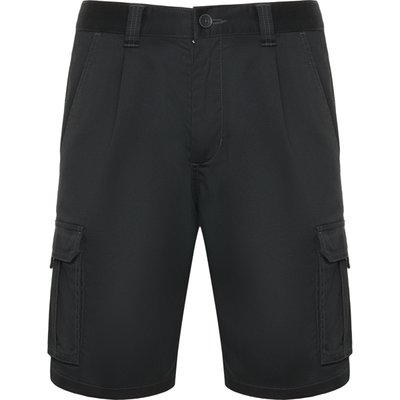 Bermuda con bolsillos Plomo M