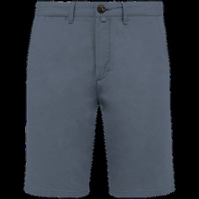Bermuda chino algodón orgánico Mineral Grey 38 FR