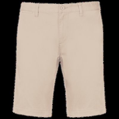 Bermuda chino hombre algodón Beige 42 FR