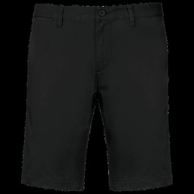 Bermuda chino hombre algodón Black 36 Fr