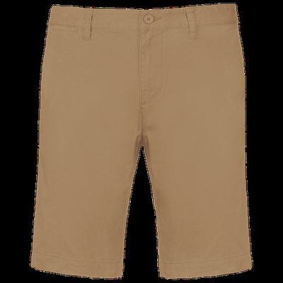 Bermuda chino hombre algodón CAMEL 52 FR