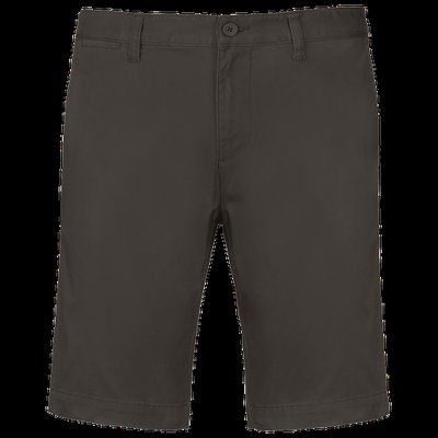Bermuda chino hombre algodón DARK GREY 48 FR