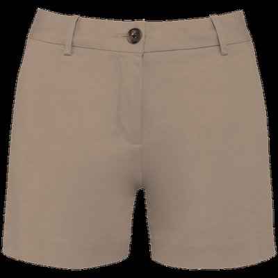 Bermuda chino mujer Wet Sand 40 Fr