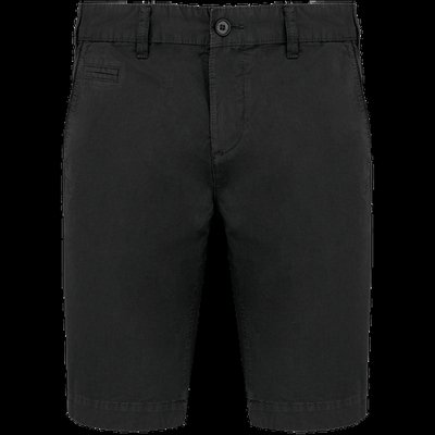 Bermuda efecto lavado hombre Washed Charcoal 40 Fr