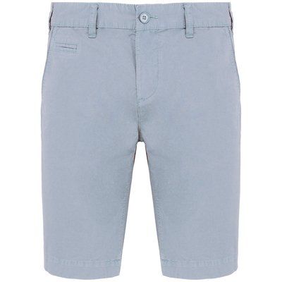Bermuda efecto lavado hombre Washed Smoky Blue 48 FR