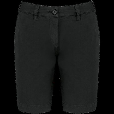 Bermuda efecto lavado mujer Washed Charcoal 34 FR