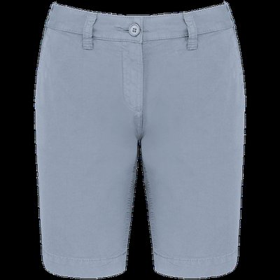 Bermuda efecto lavado mujer Washed Smoky Blue 46 FR