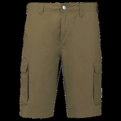 Bermuda ligera multibolsillos algodón Light Khaki 44 Fr