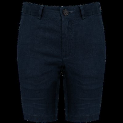 Bermuda de lino para Niños Navy Blue 6/8 ans