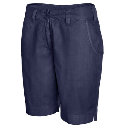 Bermuda de mujer 100% algodón Washed Navy 42 FR