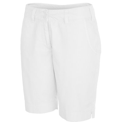 Bermuda de mujer 100% algodón Washed white 42 FR