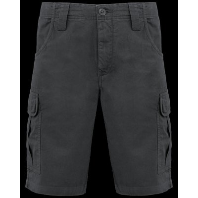 Bermuda multibolsillos de algodón DARK GREY 46 FR