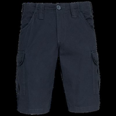Bermuda multibolsillos de algodón Dark Navy 38 Fr