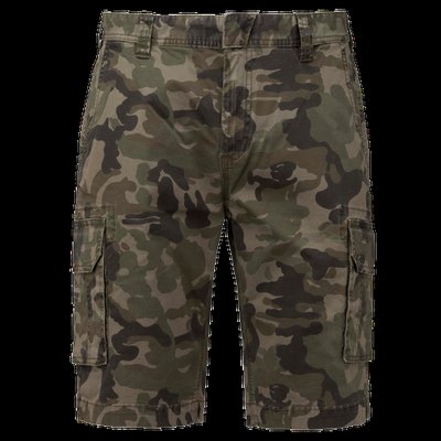 Bermuda multibolsillos hombre Olive Camouflage 50 Fr
