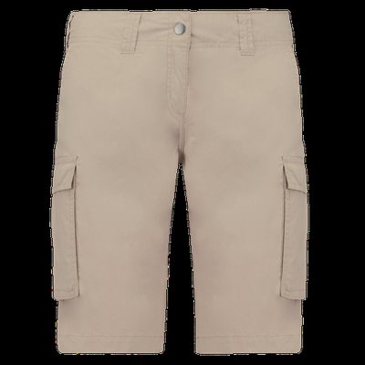 Bermuda multibolsillos ligera para chica Beige 42 FR