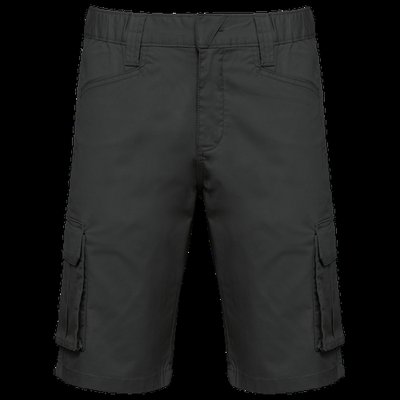 Bermuda multibolsillos sostenibles Dark Grey Xxl