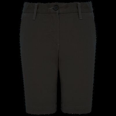 Bermuda niña algodón con cintura ajustable Dark Grey 5 Ans