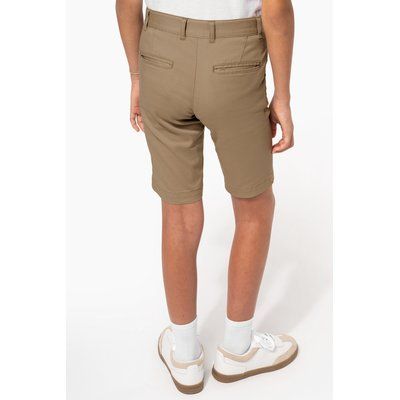 Bermuda niña algodón con cintura ajustable