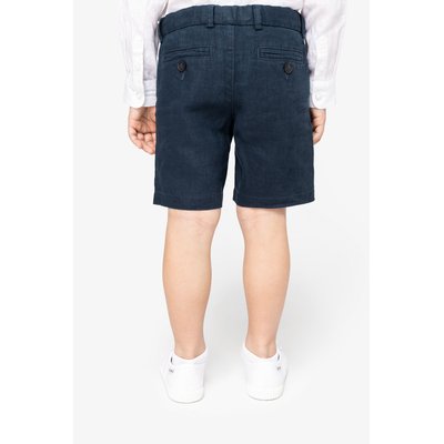 Bermuda para niño de lino