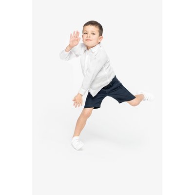Bermuda para niño de lino