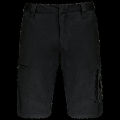 Bermuda de trabajo multibolsillos Black 56 Fr