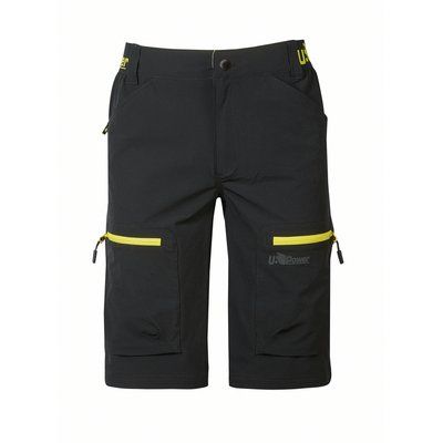 Bermudas elásticas multibolsillos Black Carbon XL