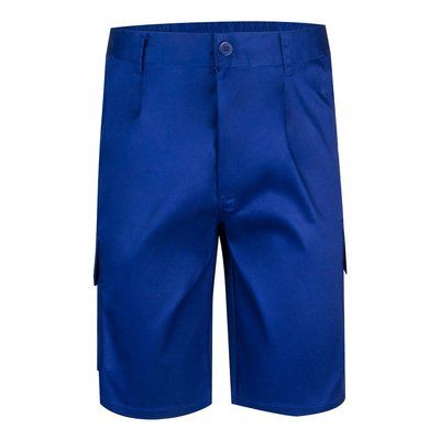 Bermudas multibolsillos de sarga Azul Royal 42