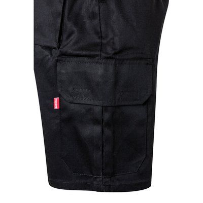 Bermudas multibolsillos de sarga