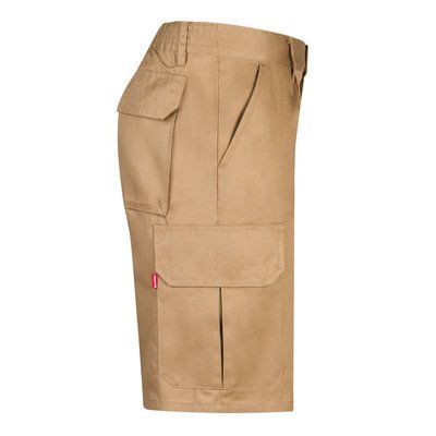 Bermudas multibolsillos de sarga