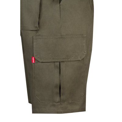 Bermudas multibolsillos de sarga