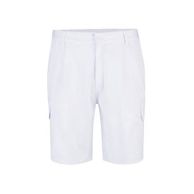 Bermudas multibolsillos de sarga