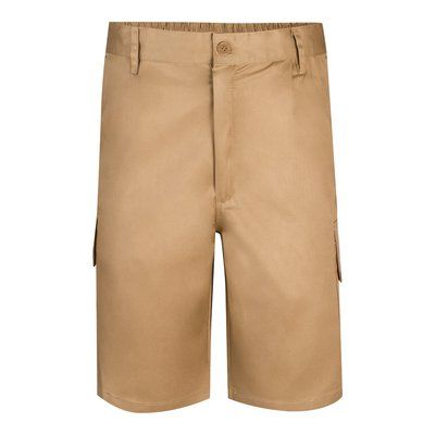 Bermudas multibolsillos de sarga