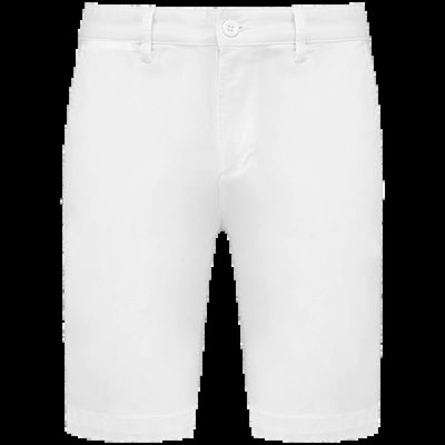 Bermuda chino hombre algodón White 50 Fr