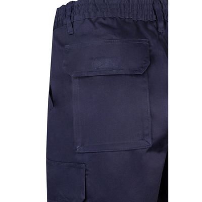 Bermudas multibolsillos de sarga