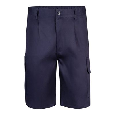Bermudas multibolsillos de sarga