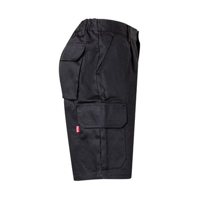 Bermudas multibolsillos de sarga