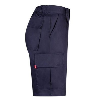 Bermudas multibolsillos de sarga