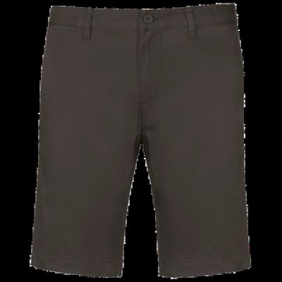 Bermuda chino hombre algodón Dark Grey 40 Fr