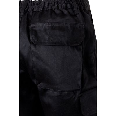 Bermudas multibolsillos de sarga