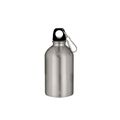 Bidón acero reciclado 500 ml con mosquetón Plat